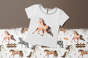 Bügelbild "Trott Collection" Pferd 1