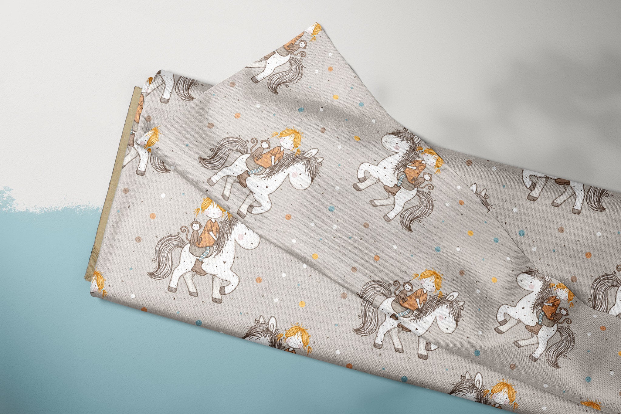 Supersoft Premium BIO French Terry "Pippi" 0,5 m