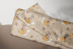 Lade das Bild in den Galerie-Viewer, Supersoft Premium BIO Jersey "Schneckentaxi" 0,5 m
