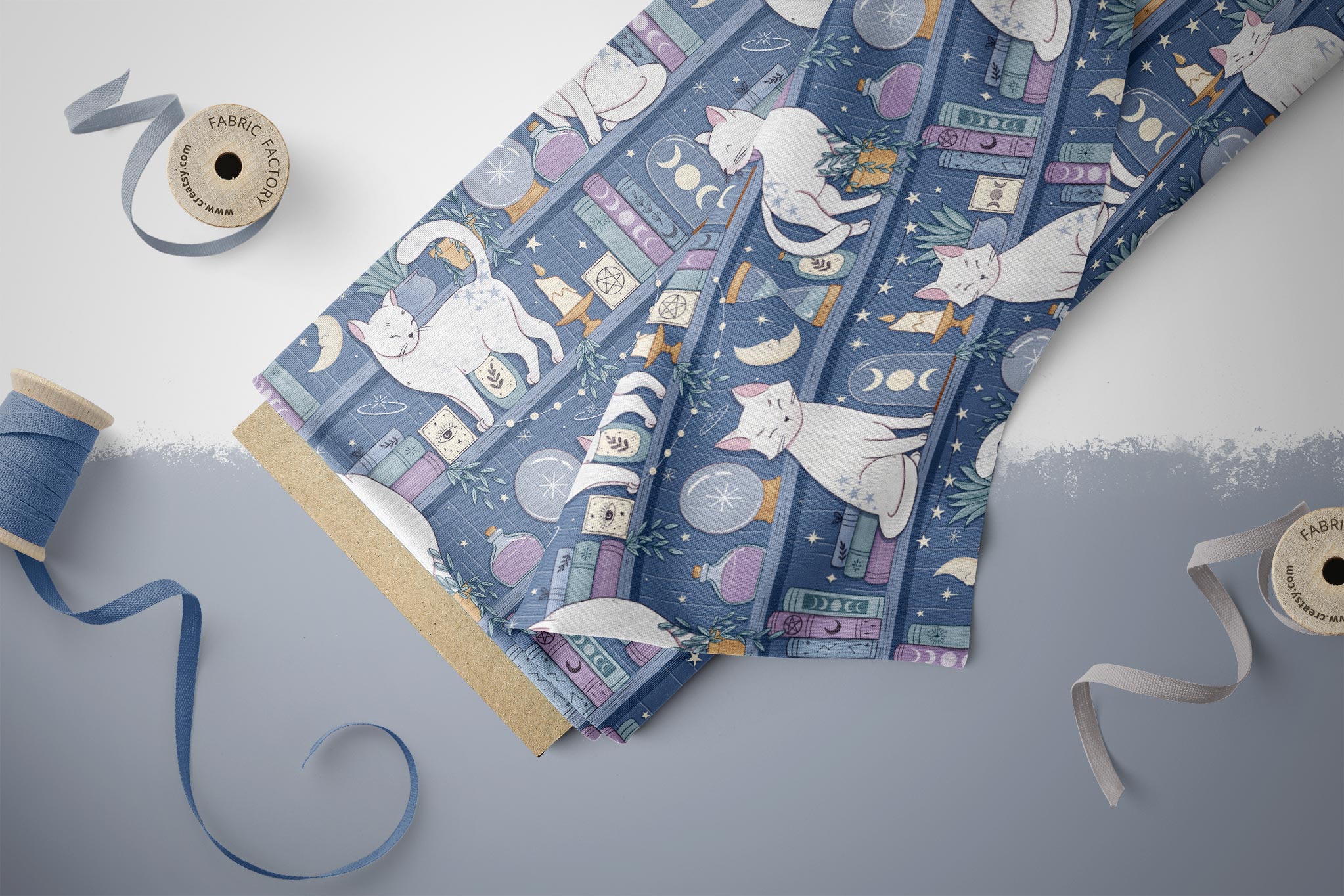 Design "Mystic Cats" COLLECTION 0,5 m