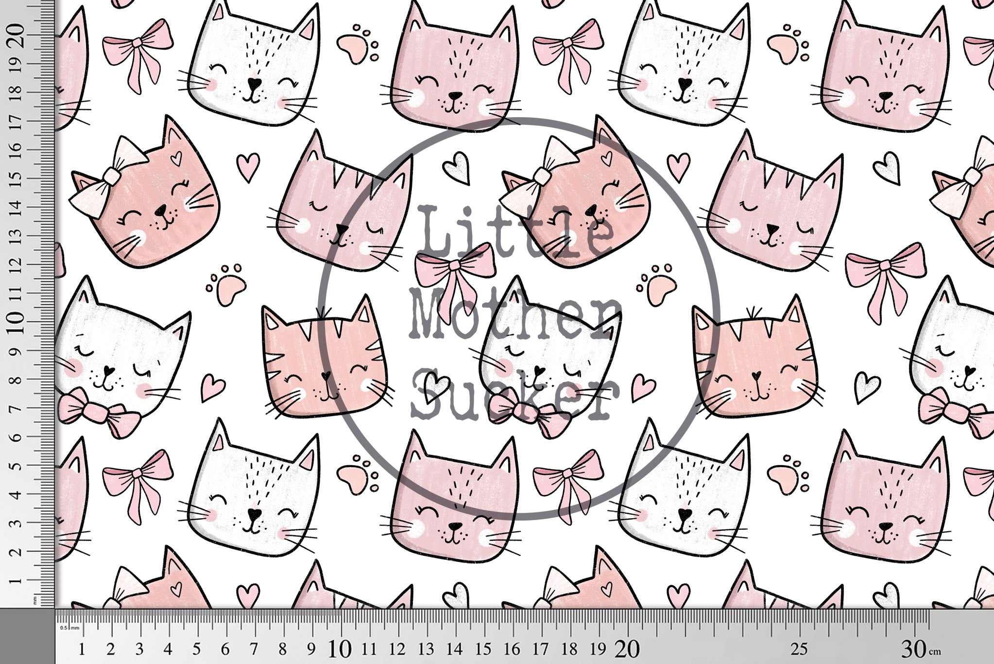 Design "Pink Kitties" 0,5 m