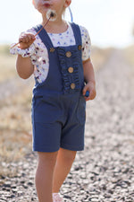 Lade das Bild in den Galerie-Viewer, Premium BIO Ripp Jersey &quot;Wildflower Fields&quot; Ditzy Floral white 0,5 m
