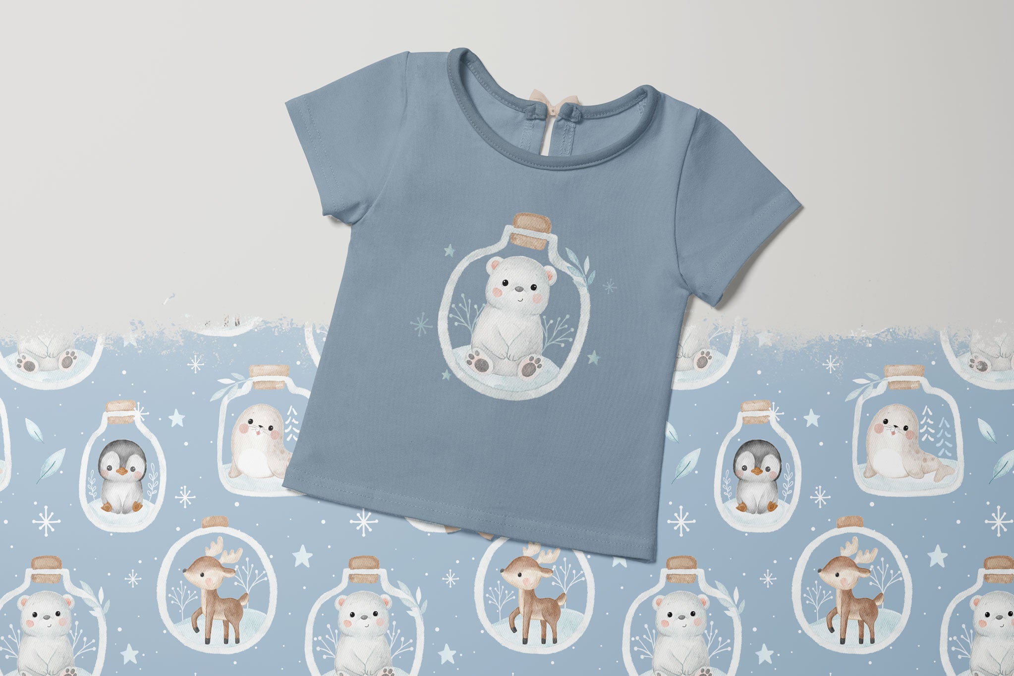 Bügelbild "Winter Friends Collection"