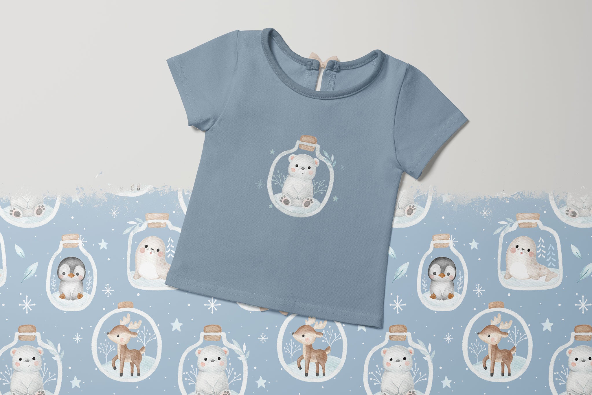 Bügelbild "Winter Friends Collection"