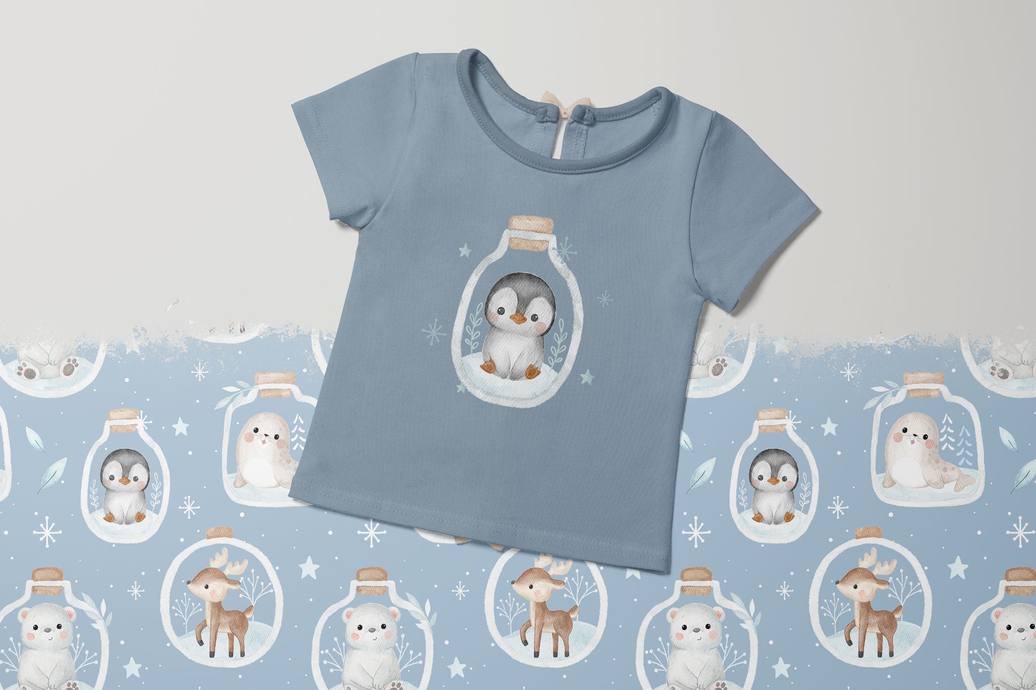 Bügelbild "Winter Friends Collection"