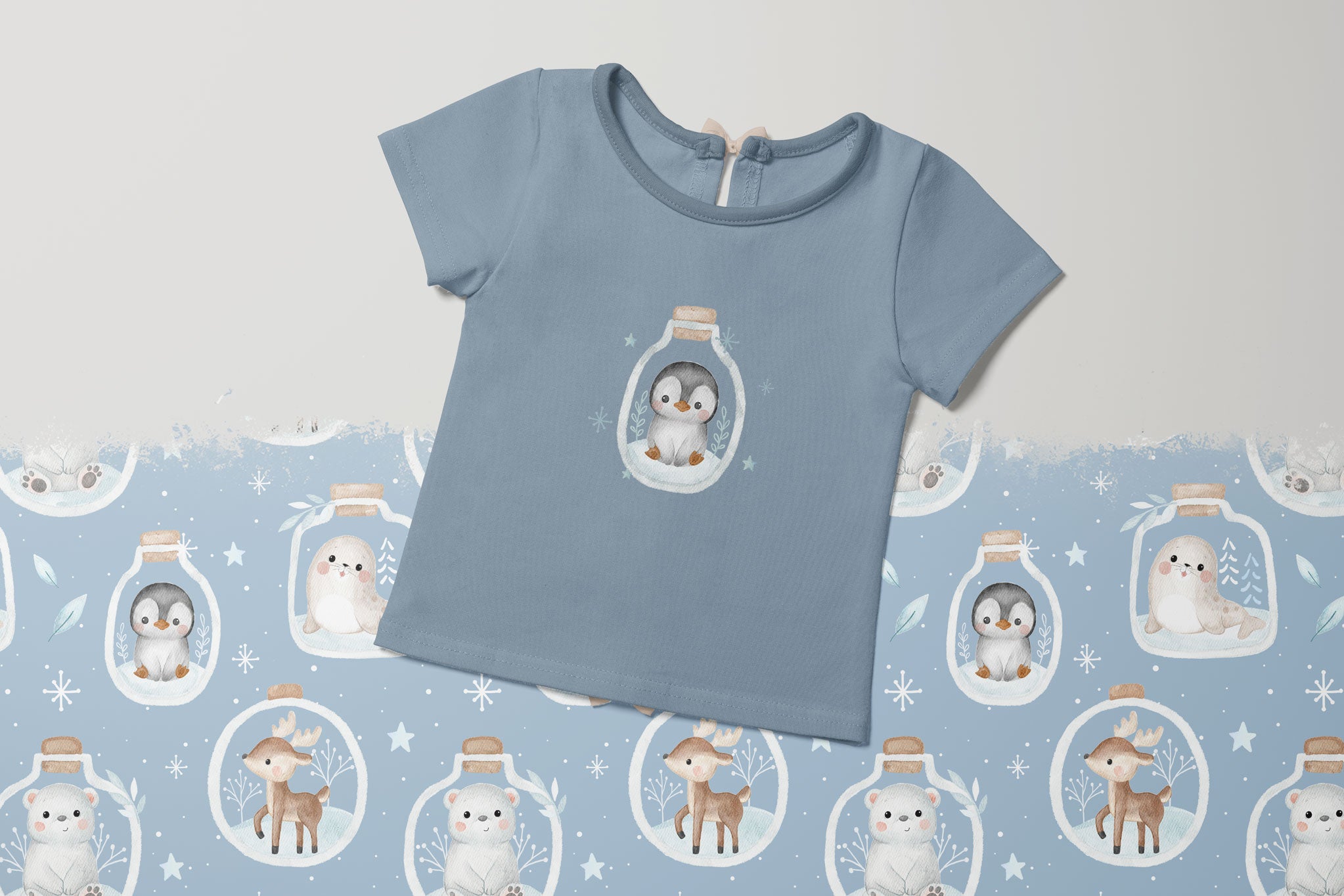 Bügelbild "Winter Friends Collection"