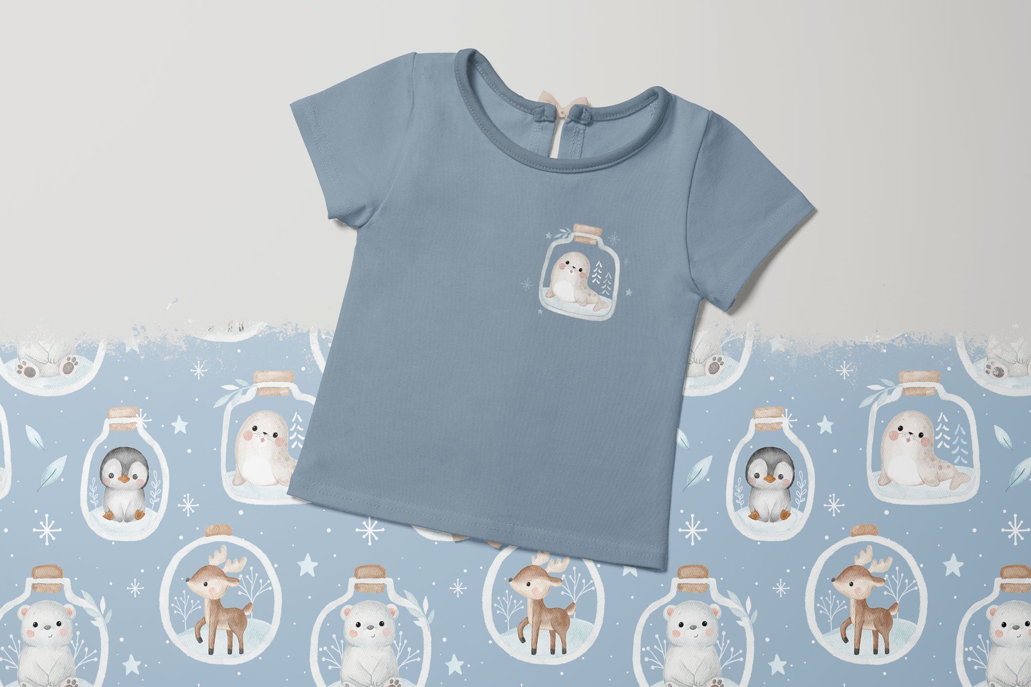 Bügelbild "Winter Friends Collection"