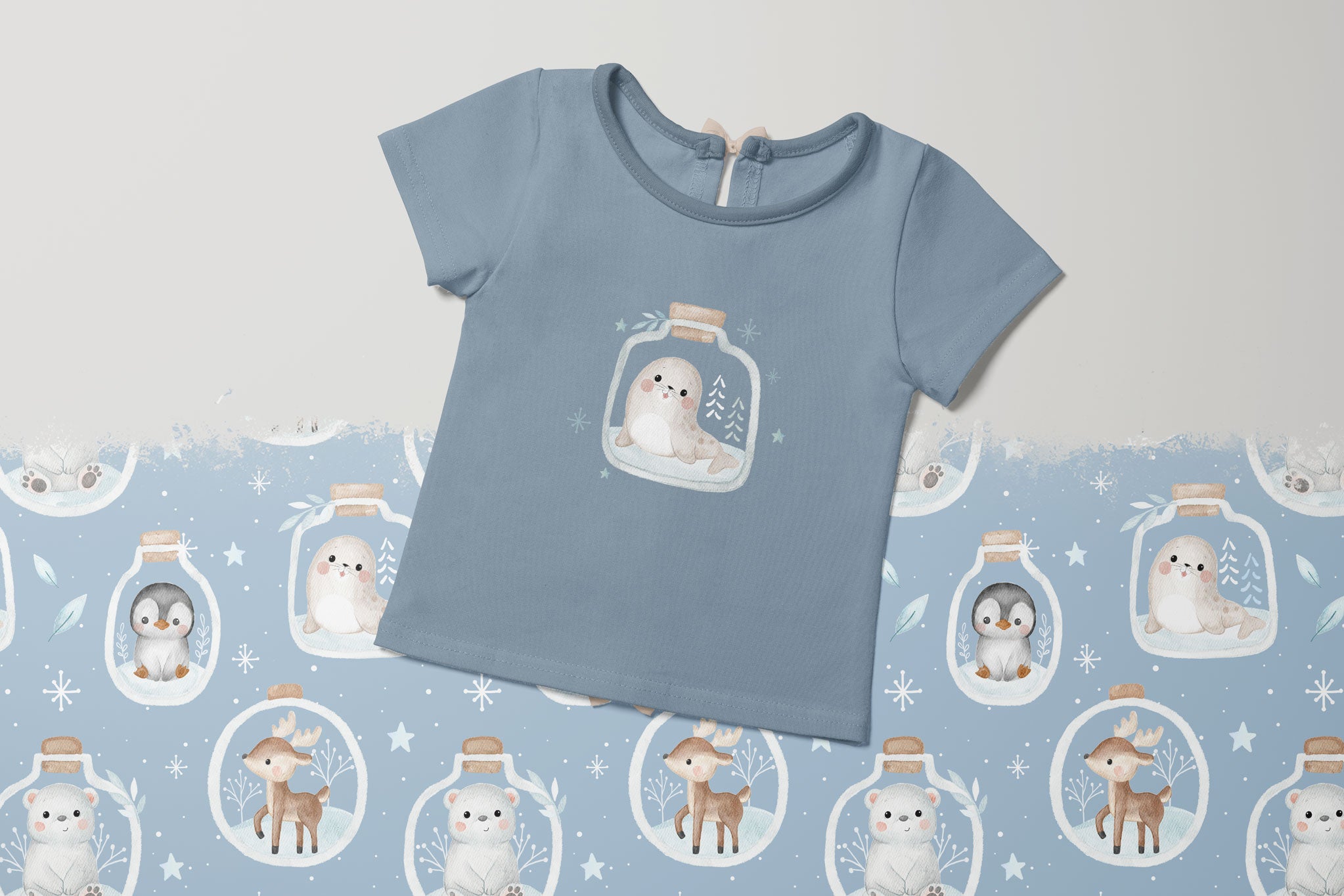 Bügelbild "Winter Friends Collection"