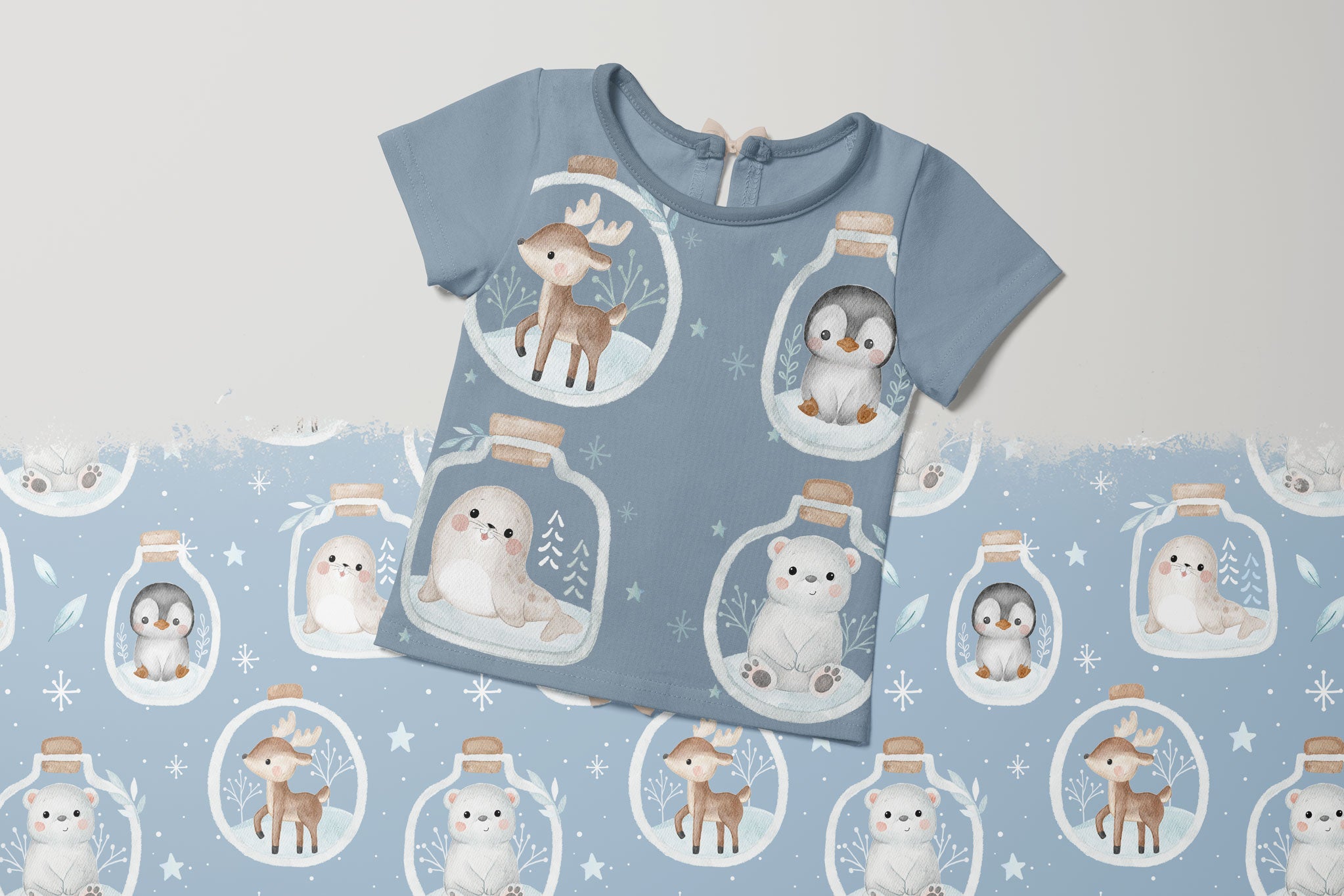 Bügelbild "Winter Friends Collection"