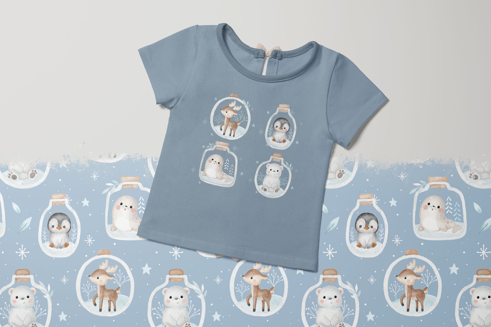 Bügelbild "Winter Friends Collection"