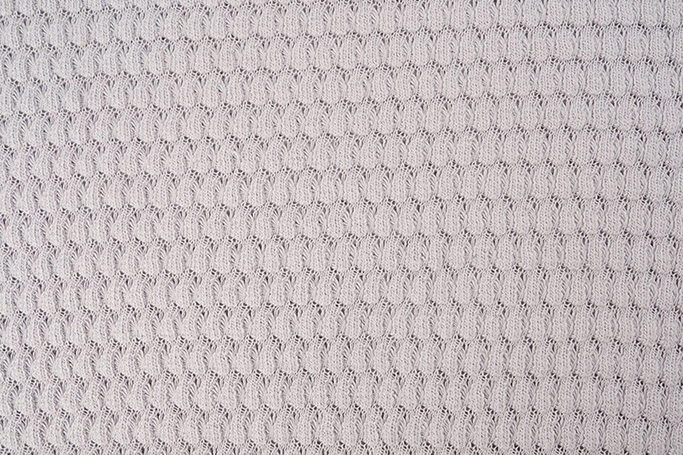 Stoffonkel Bio-Sommerstrick Bubbles grau 0,1 m