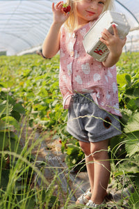 Premium BIO French Terry "Beautiful Burlap" Schiefer 0,5 m