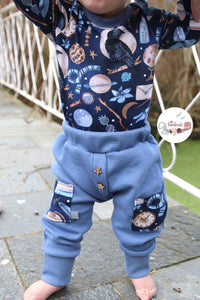 Premium BIO Jersey "School of Magic" Love midnight 0,5 m