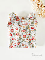 Lade das Bild in den Galerie-Viewer, Supersoft Premium BIO Jersey "Hello Strawberry" 0,5 m
