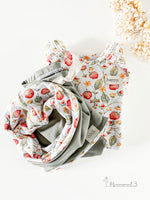 Lade das Bild in den Galerie-Viewer, Supersoft Premium BIO Jersey "Hello Strawberry" 0,5 m
