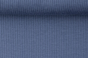 Rippjersey Rauchblau 0,1 m