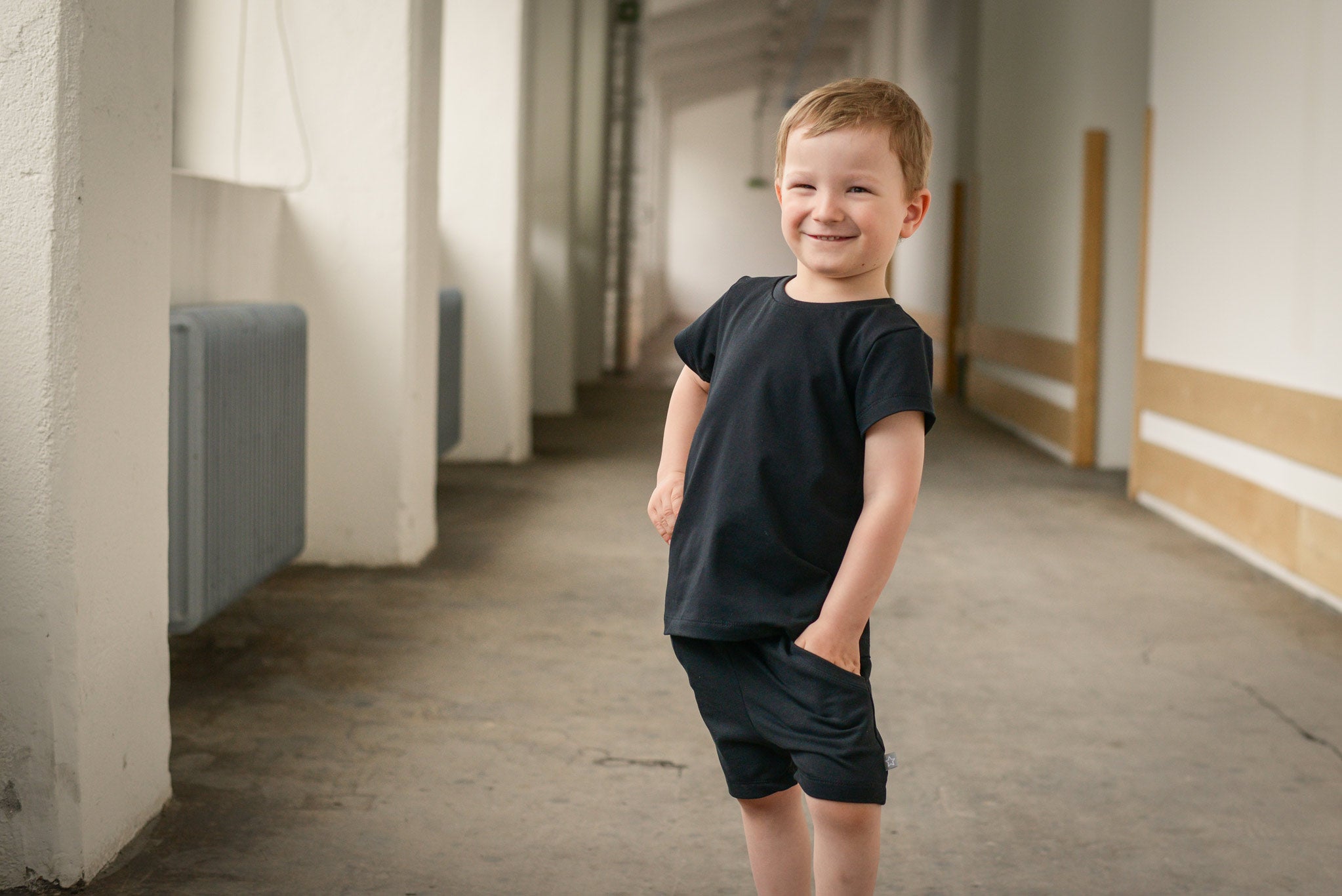 Jersey Schwarz 0,1 m
