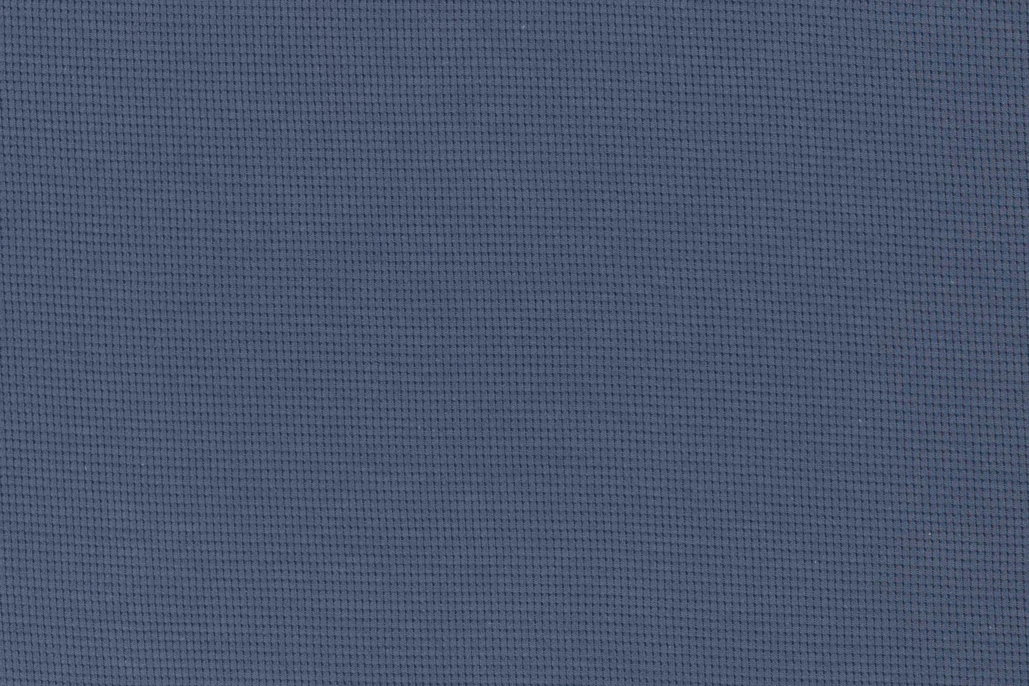 Waffeljersey Jeansblau 0,5 m