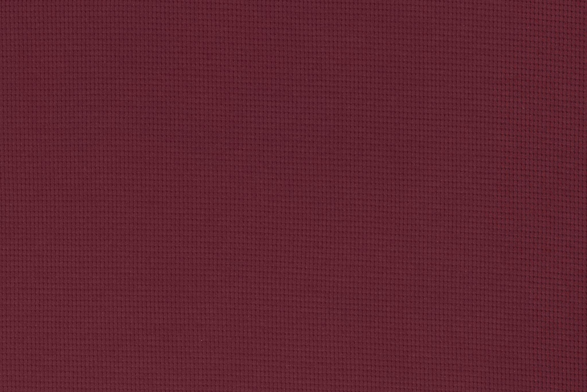 Waffeljersey Wine 0,5 m