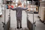 Lade das Bild in den Galerie-Viewer, French Terry Anthrazit 0,5 m
