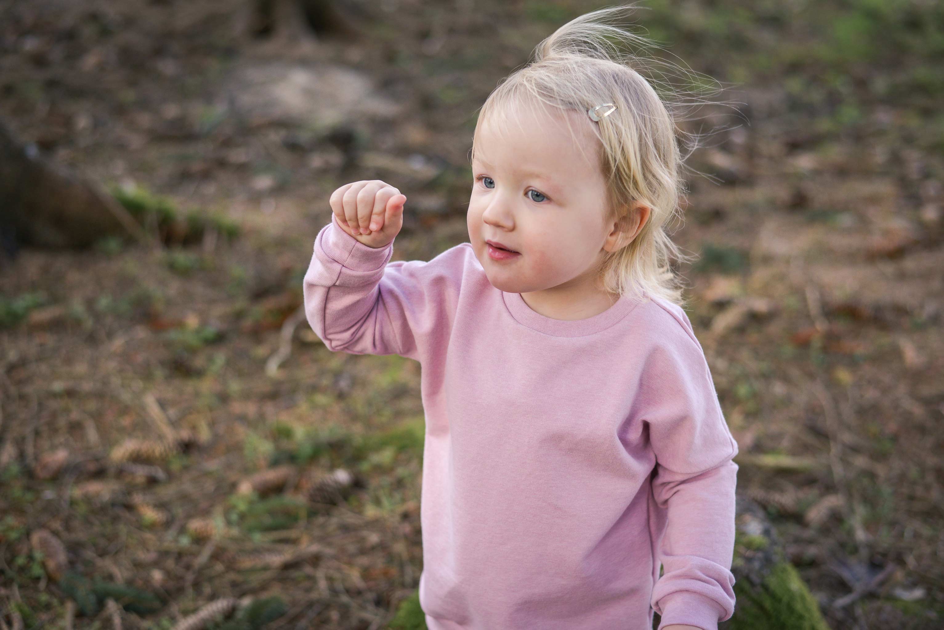 Bündchen meliert Cotton Candy 0,5 m