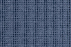 Waffeljersey Jeansblau 0,5 m