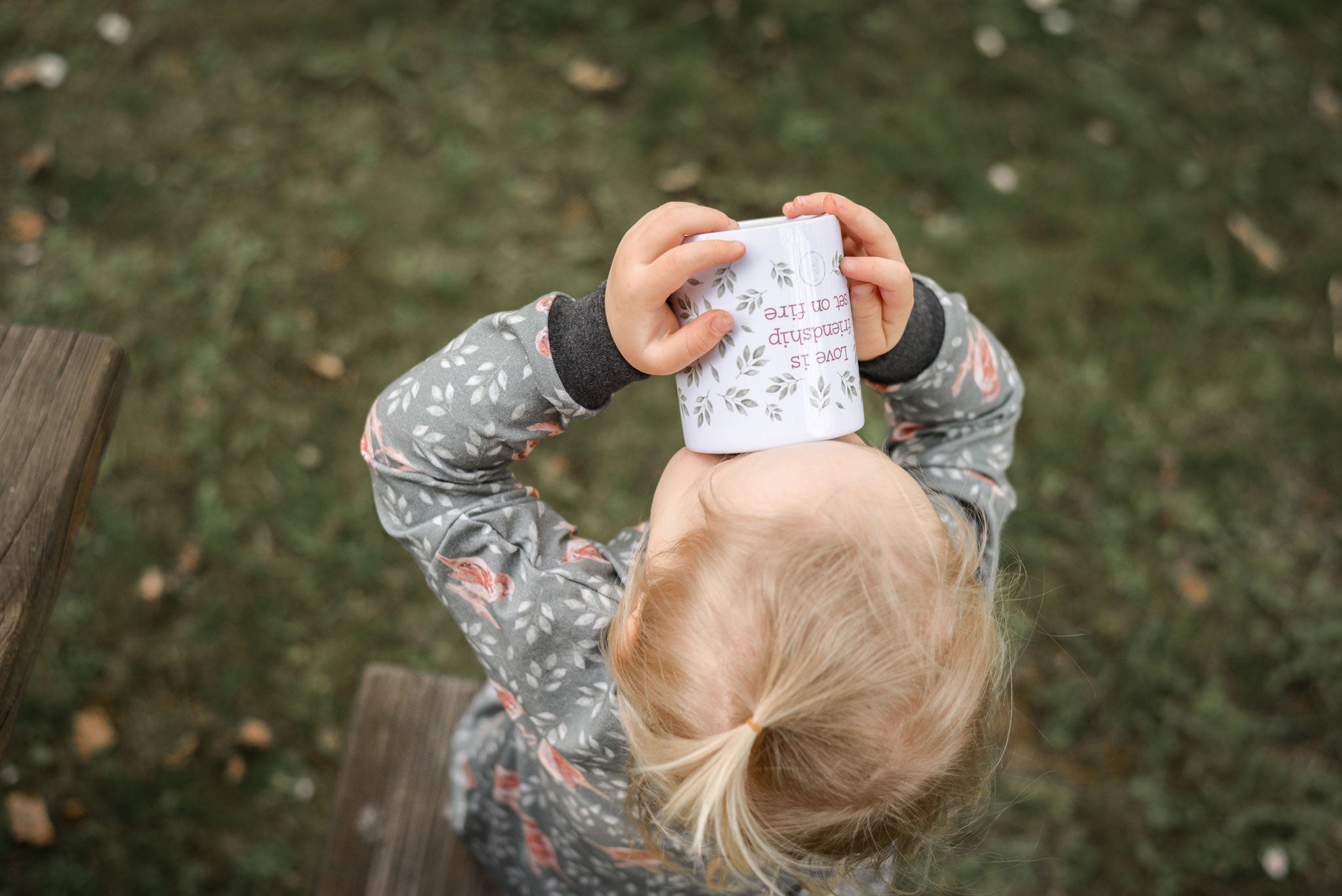 Tasse "Spatzenliebe" ABVERKAUF