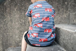 Lade das Bild in den Galerie-Viewer, Premium BIO Jersey &quot;Tatü-Tata&quot; 0,5 m
