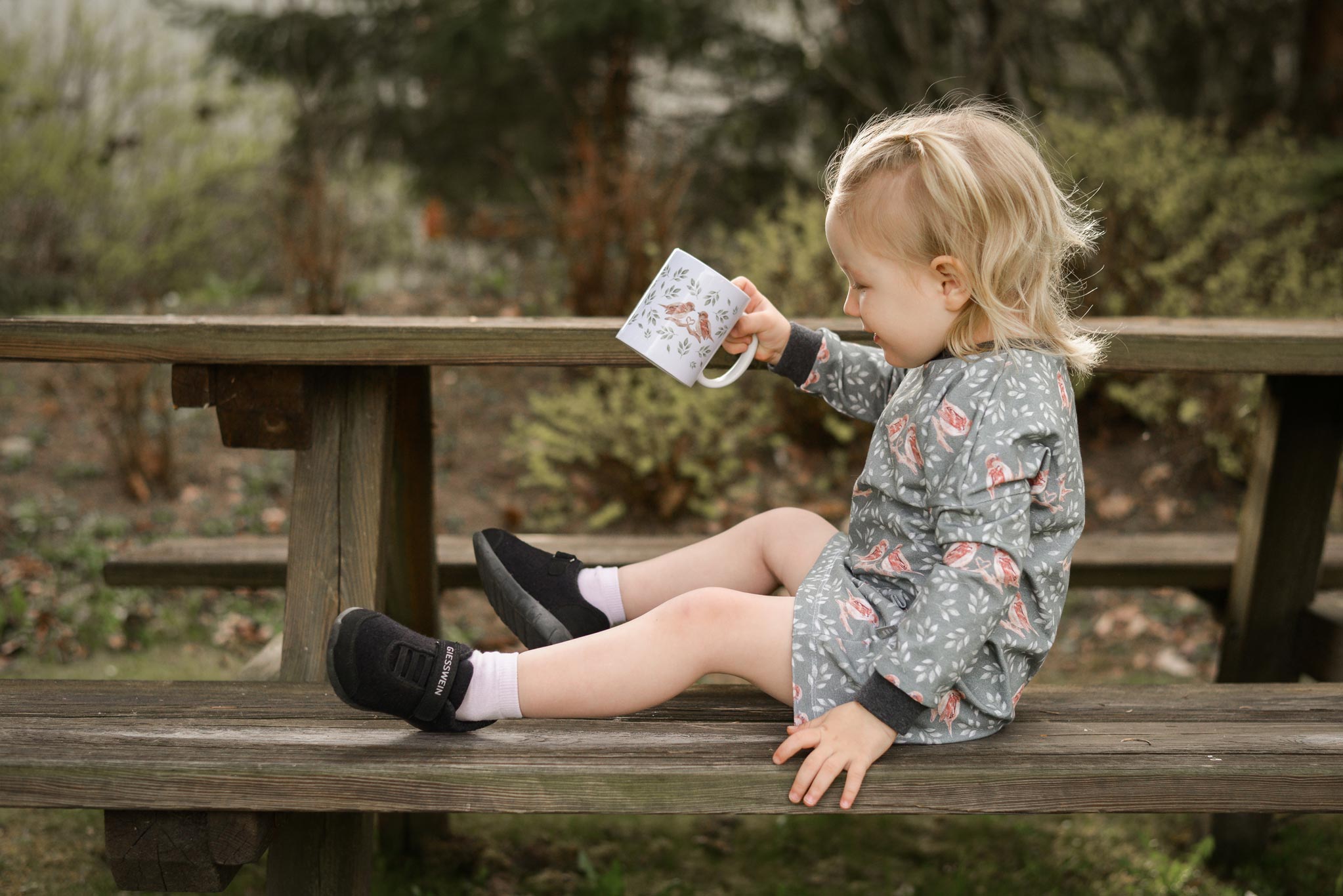Tasse "Spatzenliebe" ABVERKAUF
