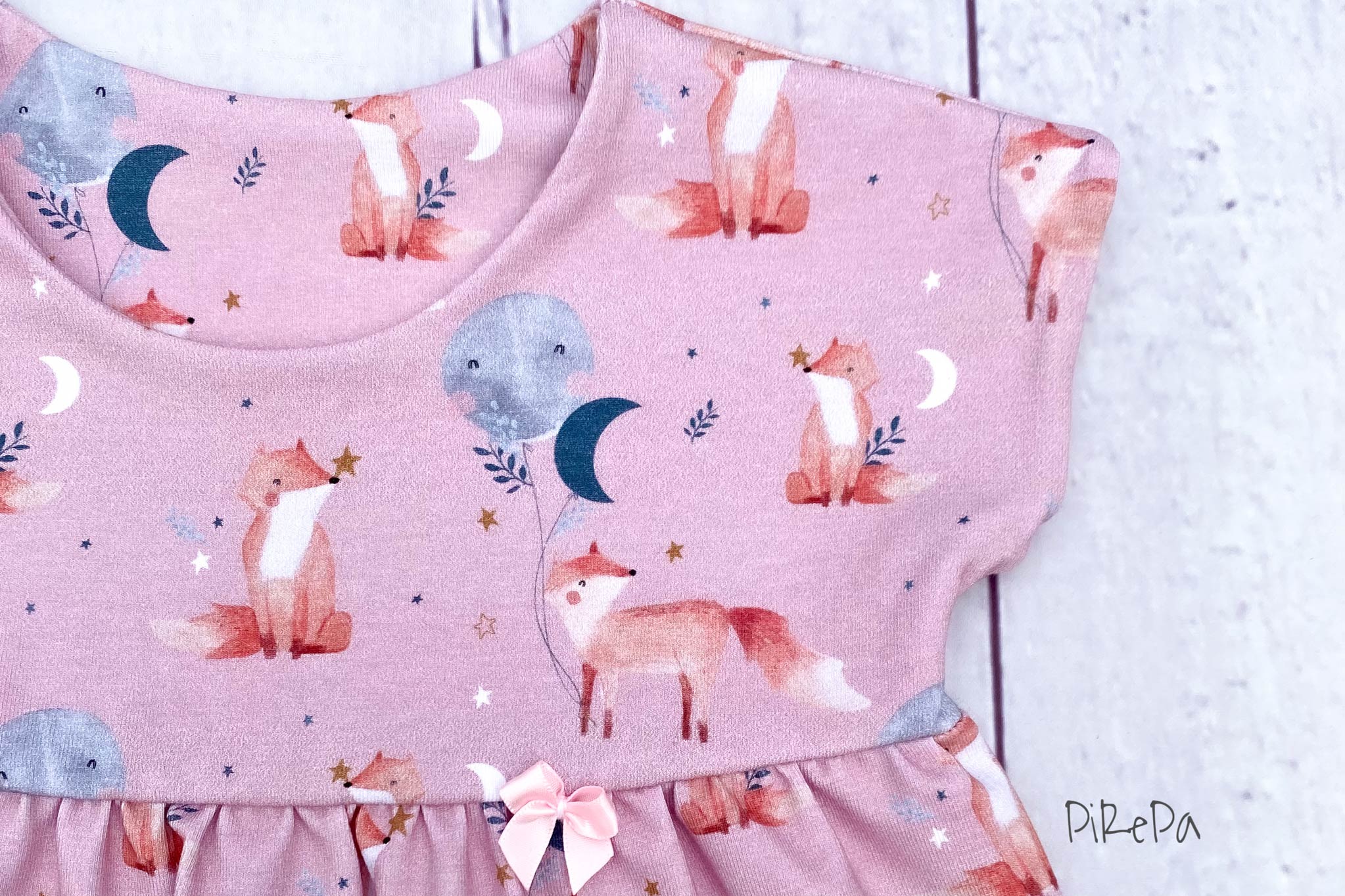 Premium BIO Jersey "Luftabon" rosa 0,5 m