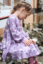 Lade das Bild in den Galerie-Viewer, BIO Jersey &quot;Lady Lavender&quot; 0,5 m
