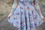 Lade das Bild in den Galerie-Viewer, BIO French Terry &quot;Eden&quot; smoke 0,5 m
