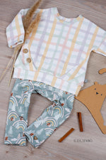 Lade das Bild in den Galerie-Viewer, BIO Jersey &quot;Basic Plaid&quot; summer 0,5 m
