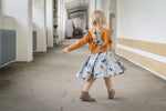 Lade das Bild in den Galerie-Viewer, BIO Jersey &quot;Vintage Butterfly&quot; 0,5 m
