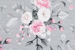 Lade das Bild in den Galerie-Viewer, Jersey &quot;Rosengarten&quot; grau 0,1 m

