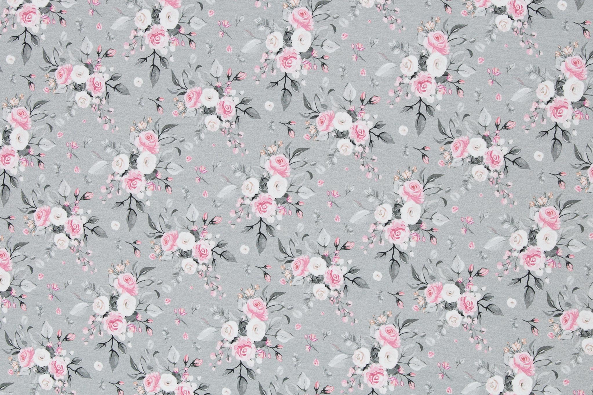 Jersey "Rosengarten" grau 0,1 m