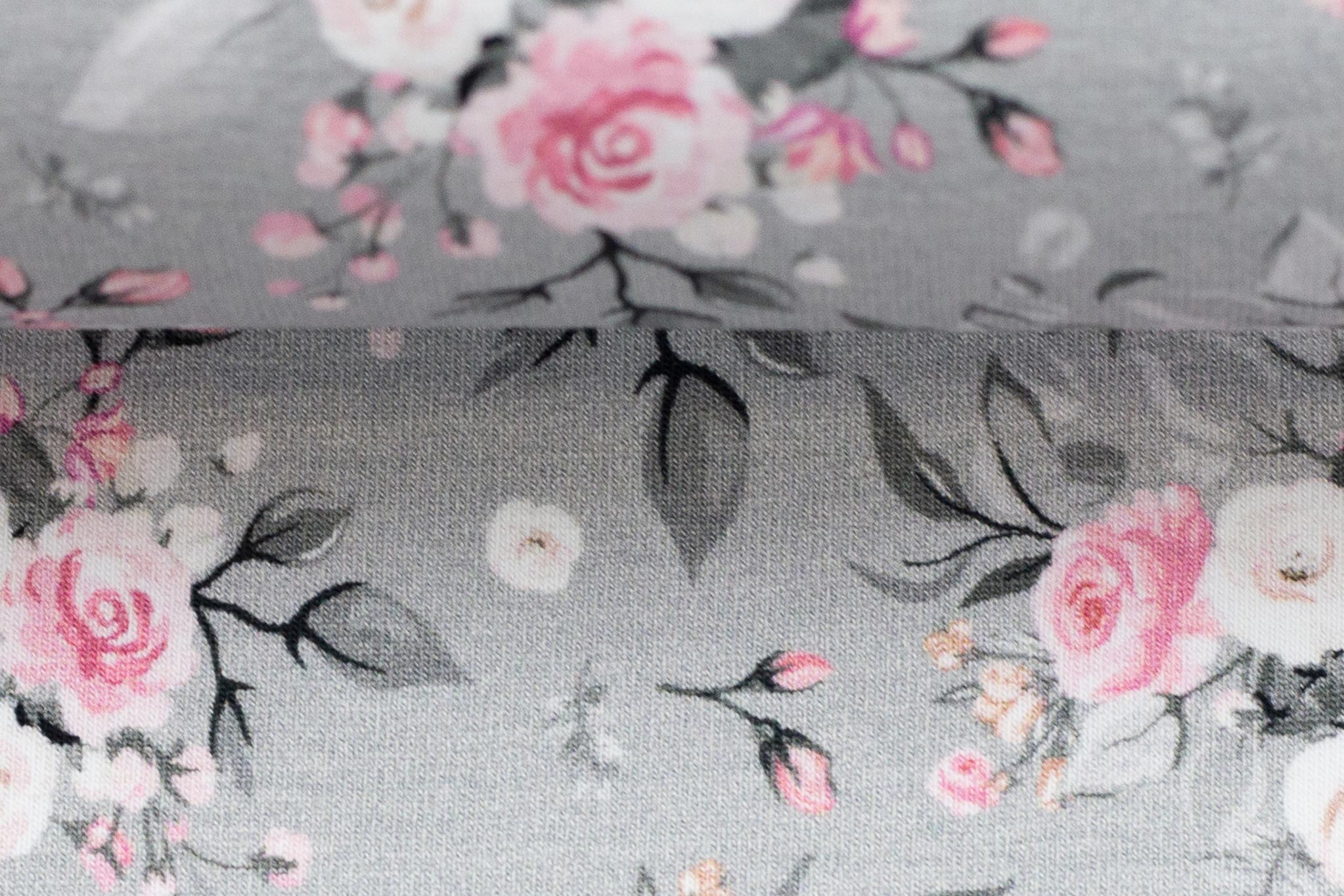 Jersey "Rosengarten" grau 0,1 m