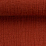 Lade das Bild in den Galerie-Viewer, Musselin Rust 0,5 m ABVERKAUF
