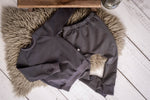 Lade das Bild in den Galerie-Viewer, French Terry Anthrazit 0,5 m
