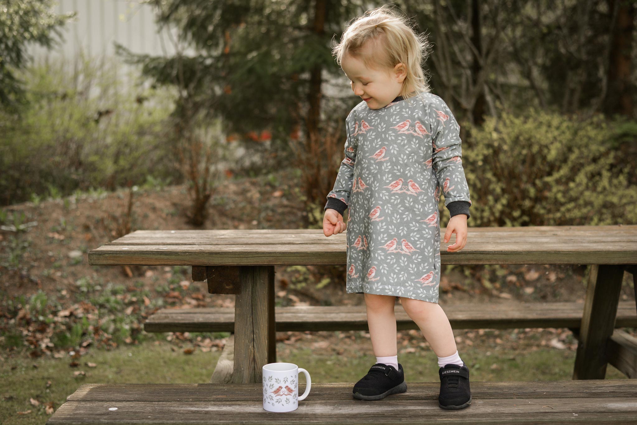 Tasse "Spatzenliebe" ABVERKAUF