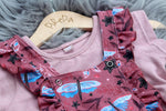 Lade das Bild in den Galerie-Viewer, BIO Jersey &quot;Libellenmeer&quot; rosa 0,5 m

