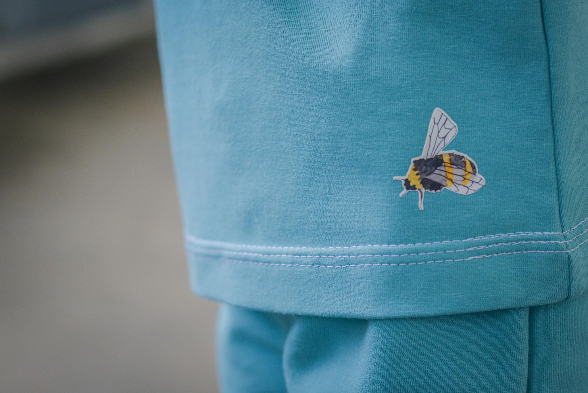 French Terry Teal 0,1 m