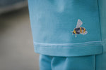Lade das Bild in den Galerie-Viewer, French Terry Teal 0,1 m
