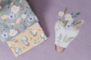 BIO French Terry "Flowerbulbs" COLLECTION