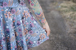 Lade das Bild in den Galerie-Viewer, BIO French Terry &quot;Eden&quot; smoke 0,5 m
