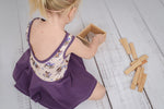 Lade das Bild in den Galerie-Viewer, BIO Jersey &quot;Bonjour&quot; 0,5 m
