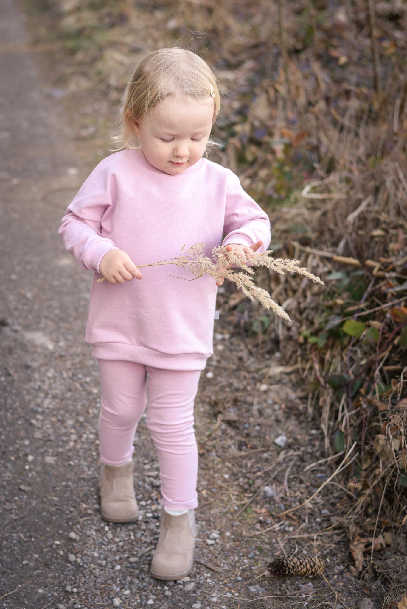 Bündchen meliert Cotton Candy 0,5 m