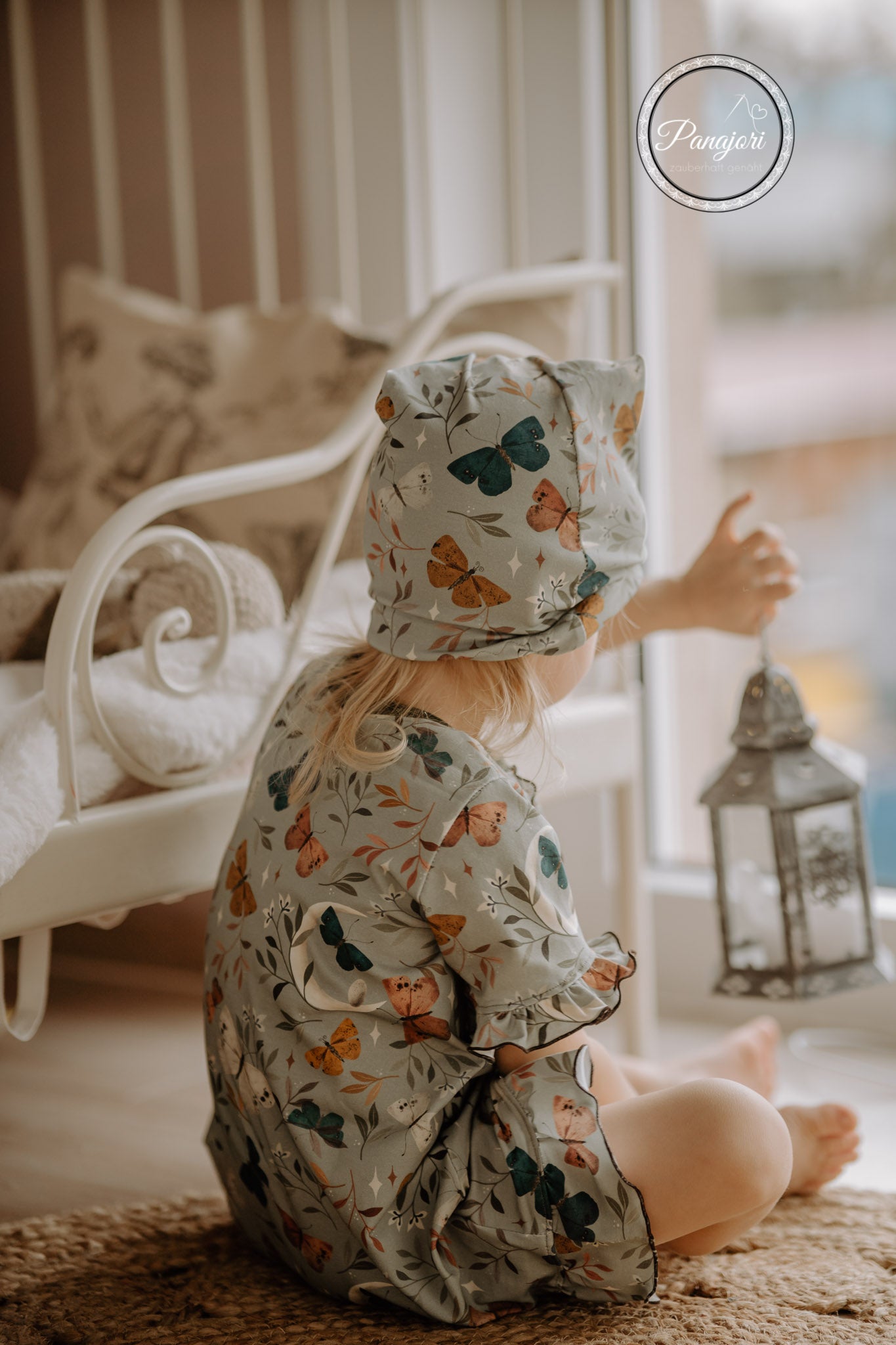 BIO Jersey "Vintage Butterfly" 0,5 m