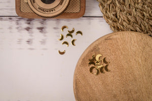 Charm Mond 1 cm (5 Stück)