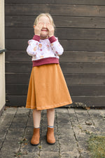 Lade das Bild in den Galerie-Viewer, BIO Jersey &quot;Himmelsgondeln&quot; rosa 0,5 m

